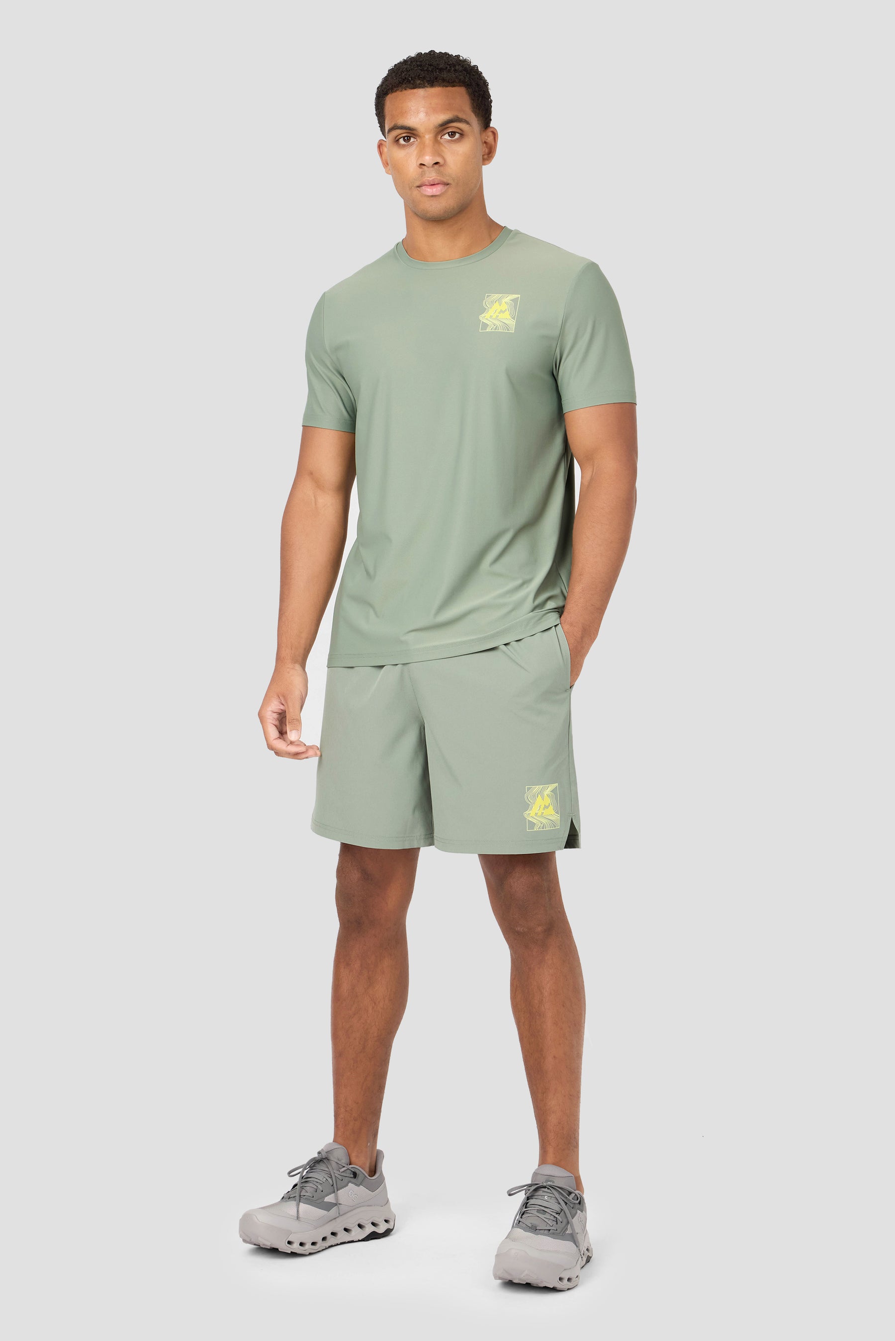 Frequency Short - Agave Green/Shadow Lime