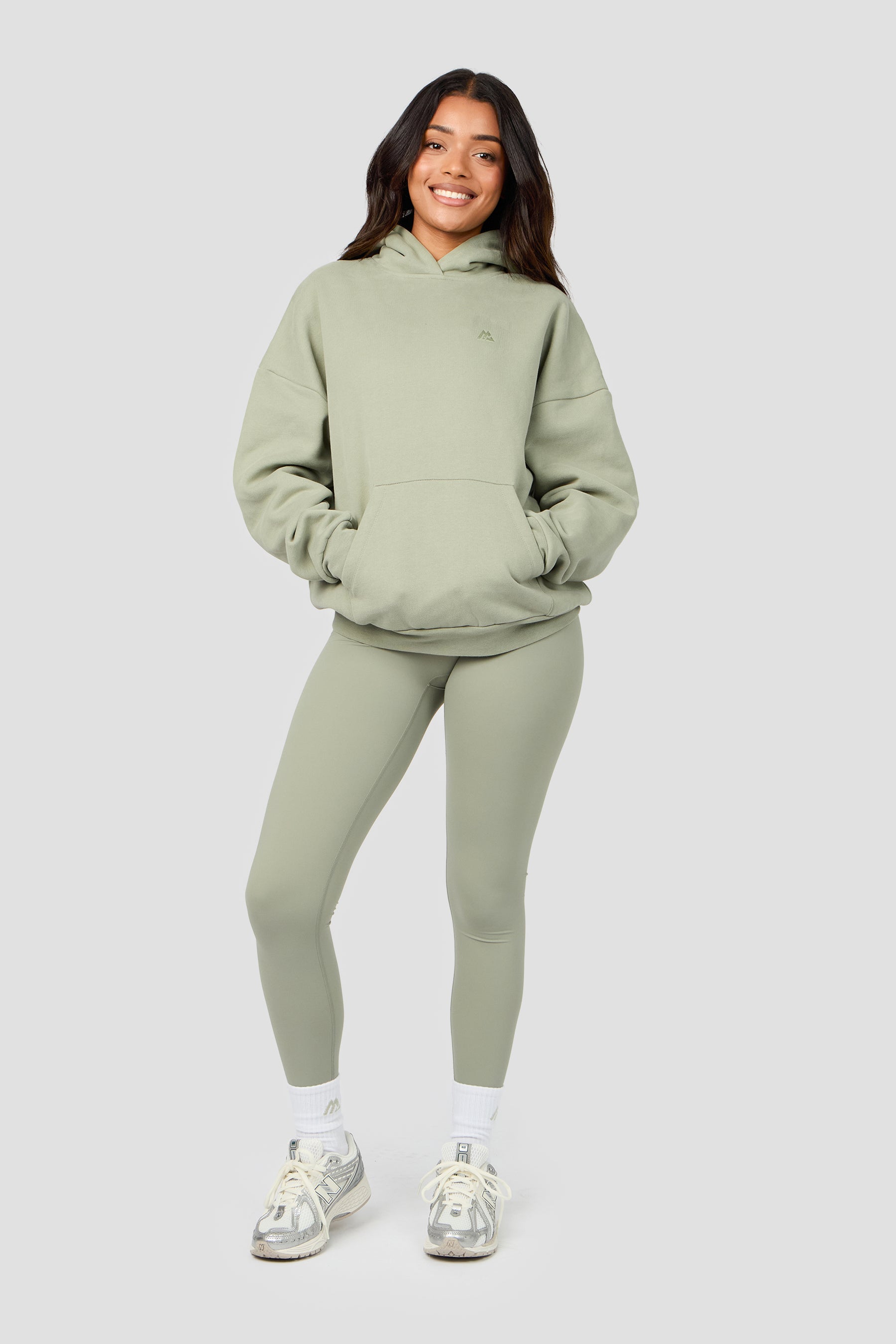 Form Fleece Hood - Herb