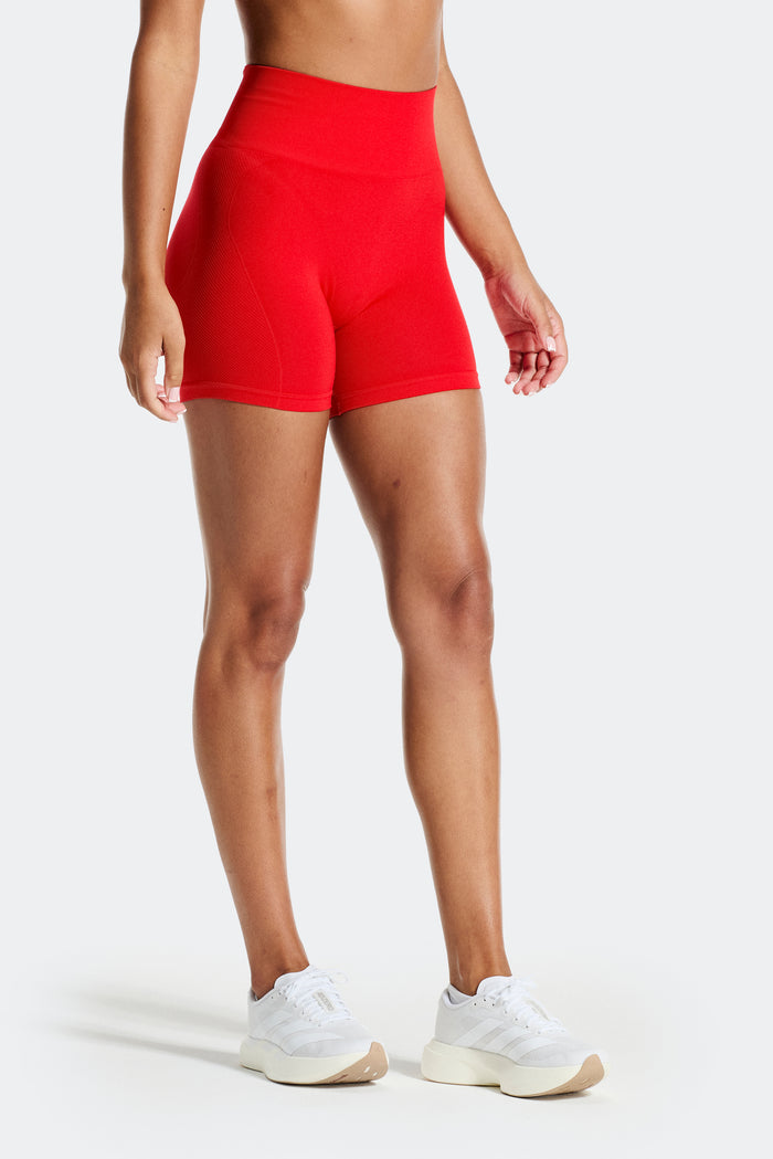 Muse Seamless Short - Poppy Red