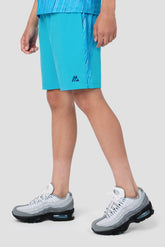Boys Vigour Short - Maya Blue/Neon Sky