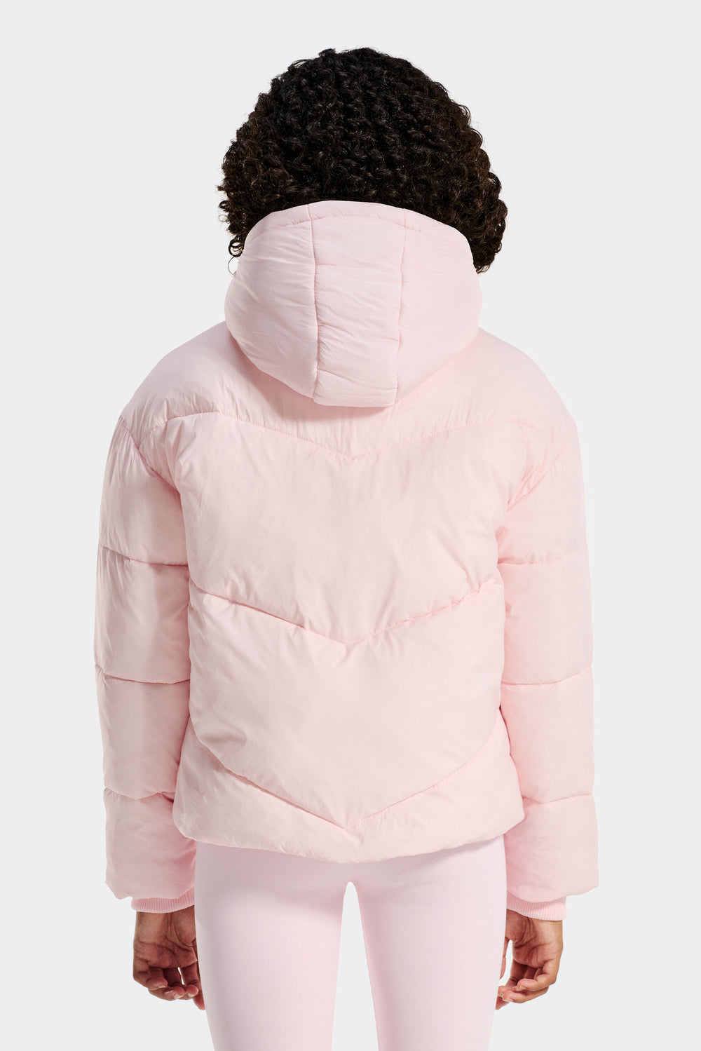 Apple Variant Chart Girls Alpina Padded Jacket Pink | Montirex Sportswear Clothing