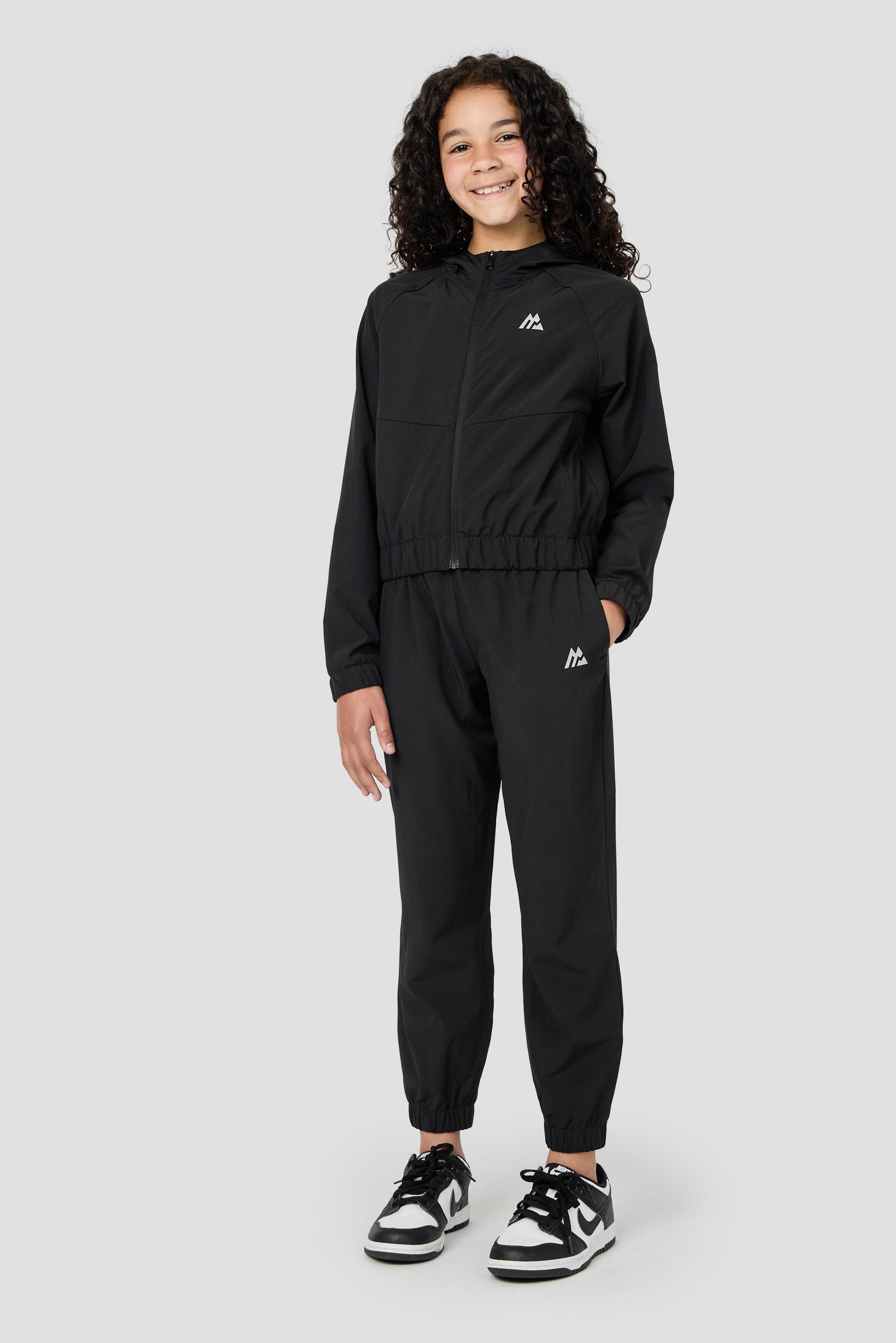 Girls Track Pant - Black
