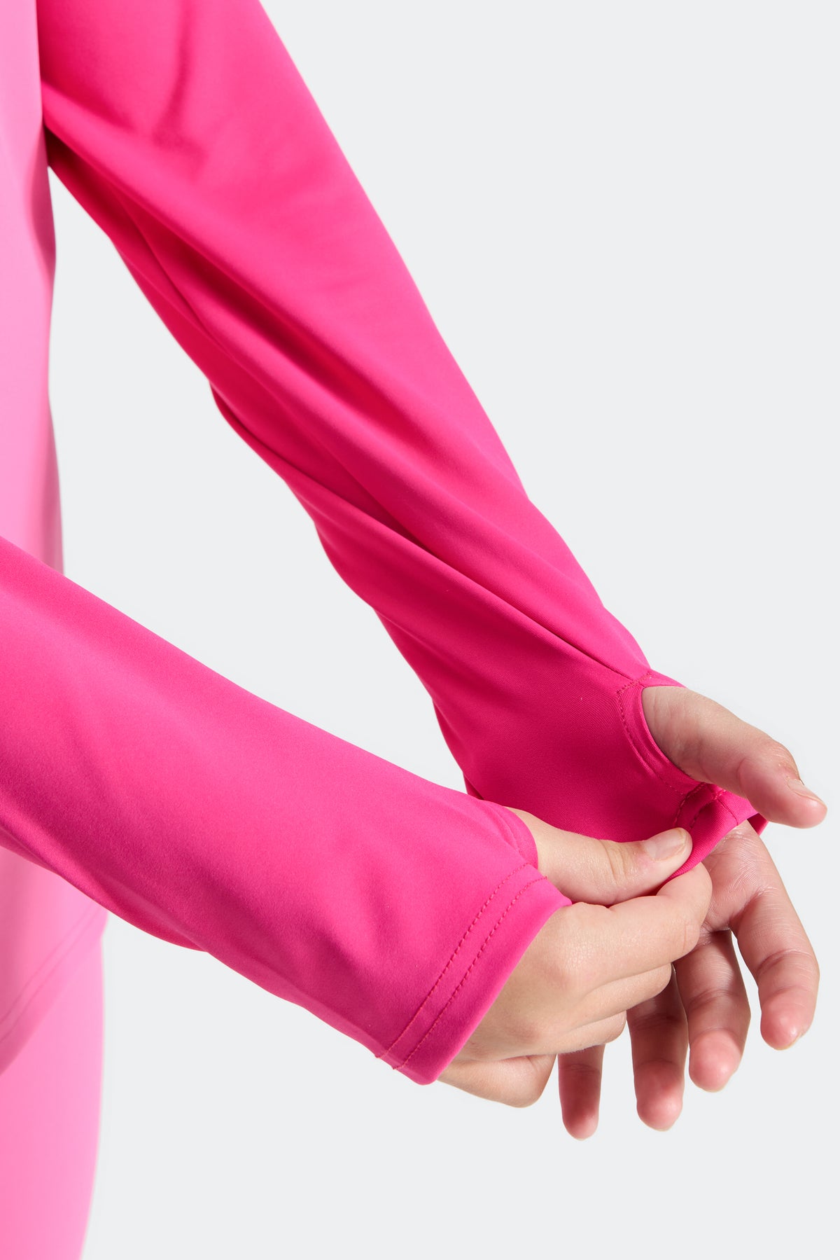Girl's Dash 1/4 Zip - Peony Pink/Cerise