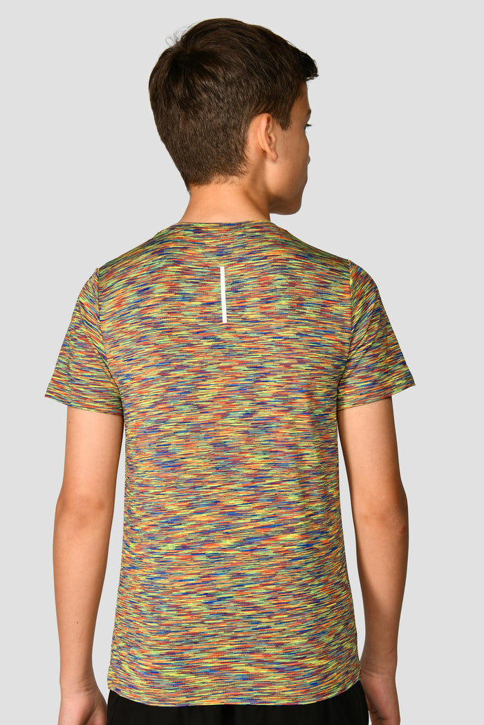 Junior Trail 2.0 T-Shirt - Neon Rainbow Multi