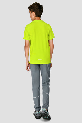 Junior Velocity T-Shirt - Lime Green