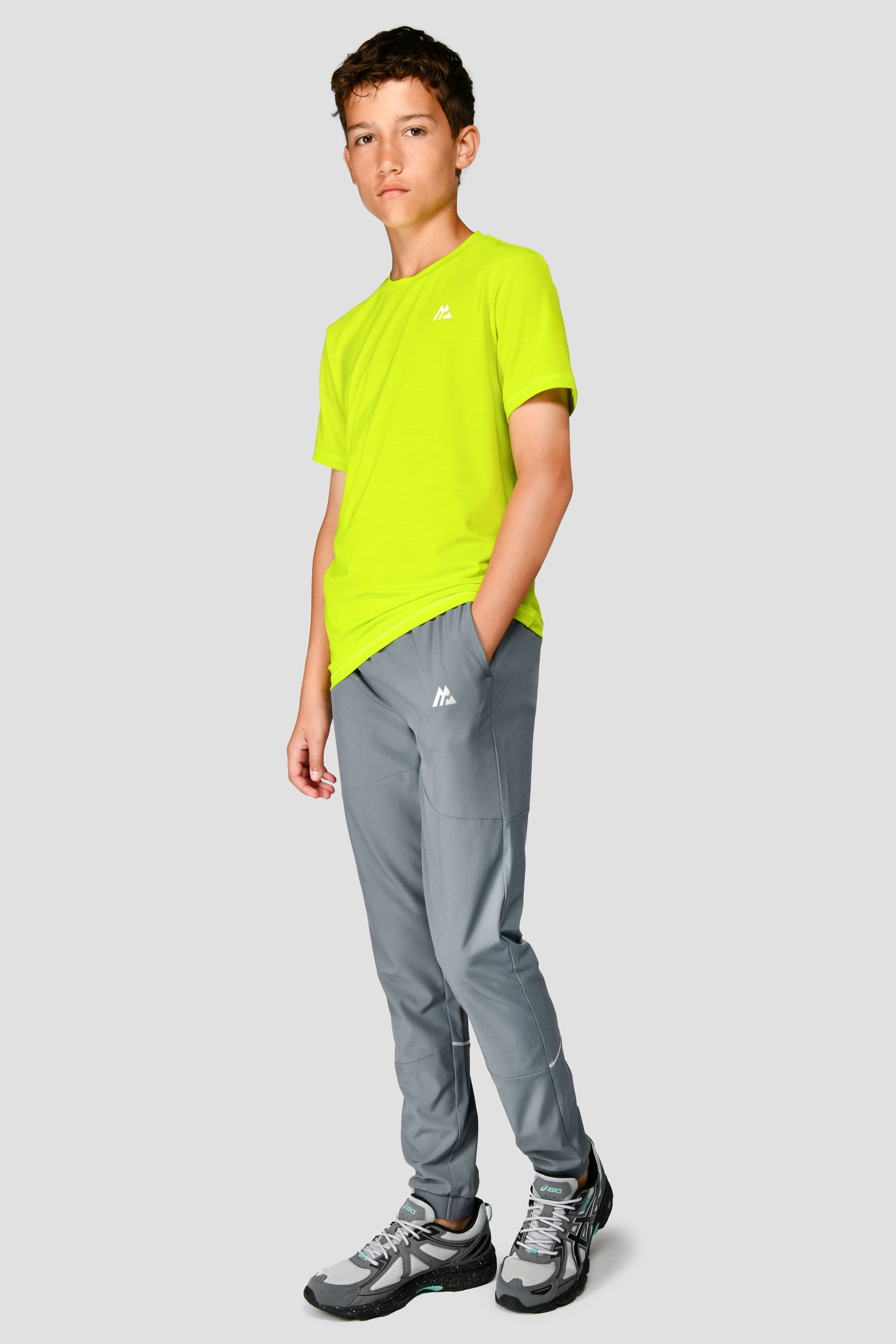 Junior Velocity T-Shirt - Lime Green
