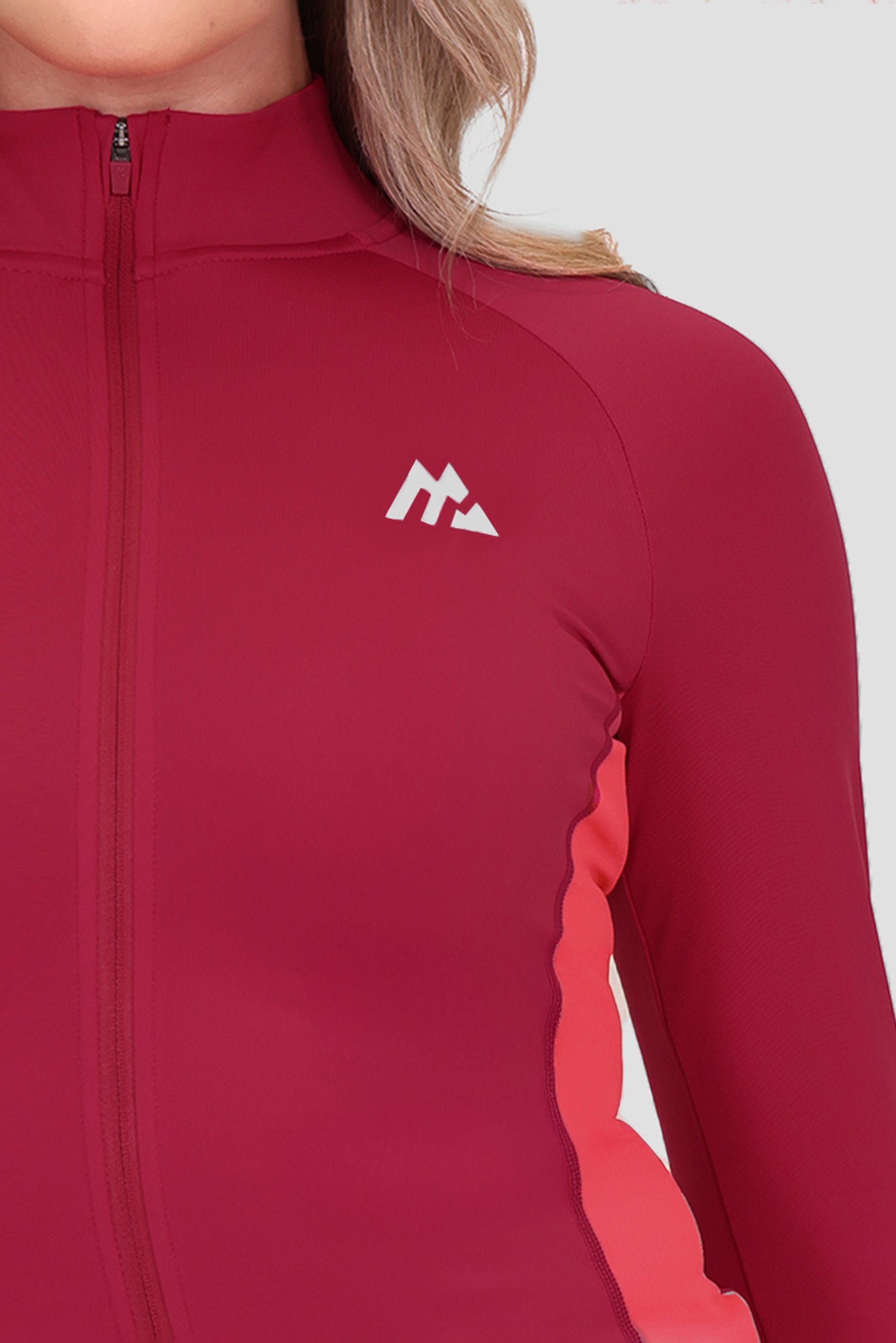 Power Panelled 2.0 Full Zip - Cherries Jubilee/Raspberry/Sugar Plum