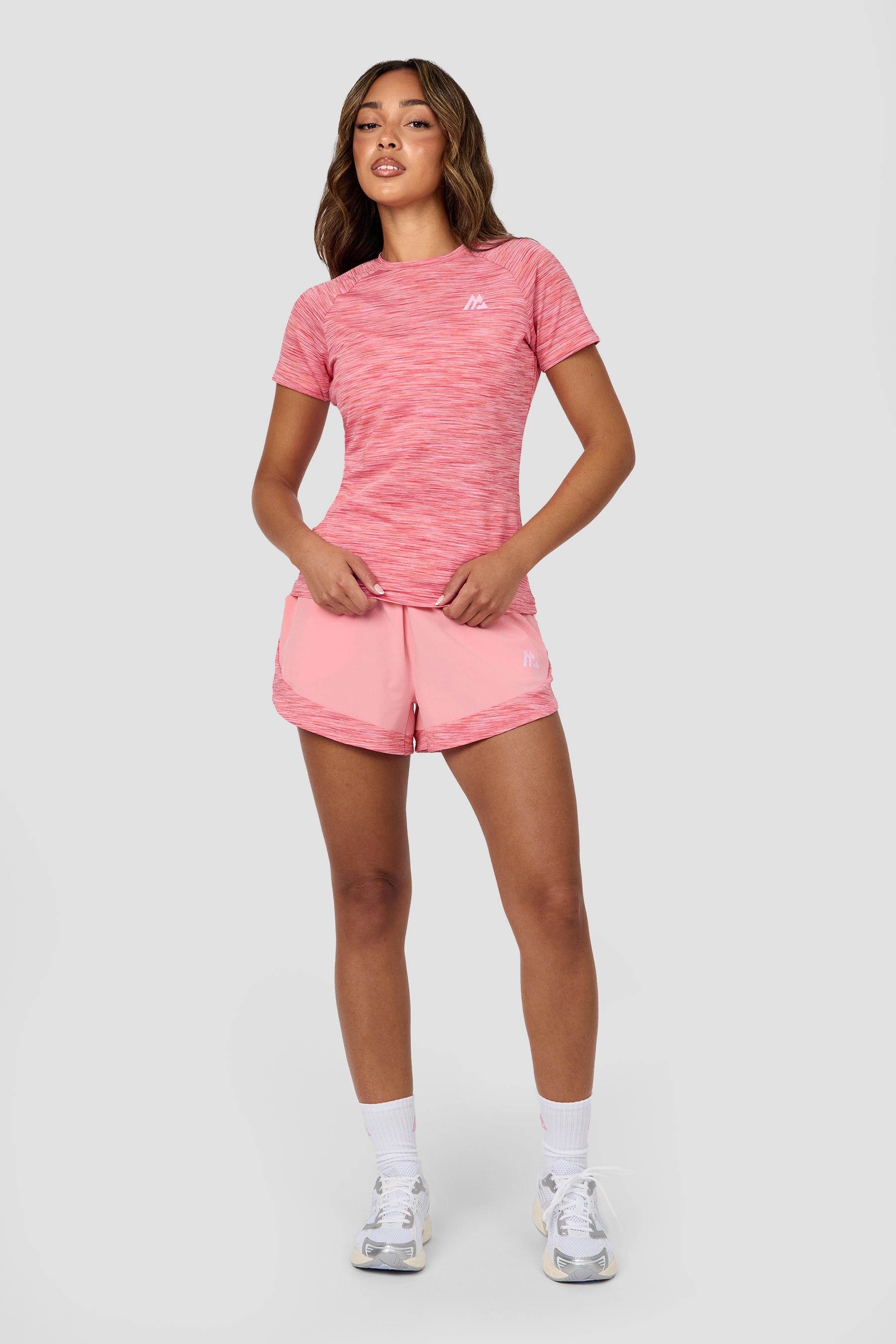 Women's Trail T-Shirt - Pink/Orange Multi