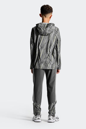 Boys Vigour Pant - Asphalt/Platinum Grey/Blazing Yellow