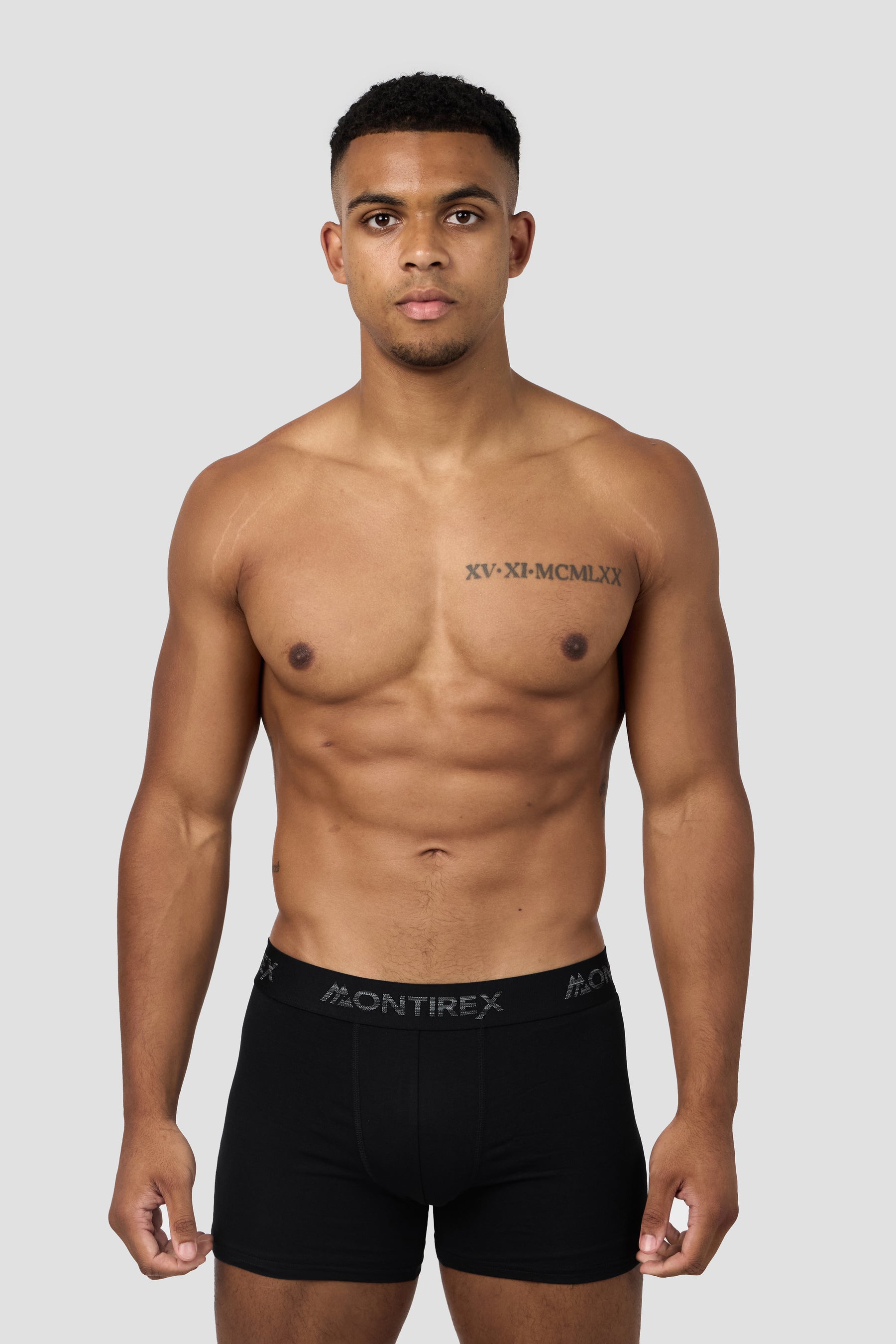 3 Pack Trail Boxer - Black/Cement Grey Multi