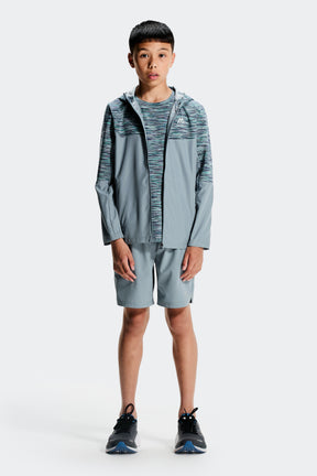 TRAIL 2.0 T-SHIRT - CADET GREY/PALAZZO/SOVEREIGN/MINERAL GREEN/BREEZE