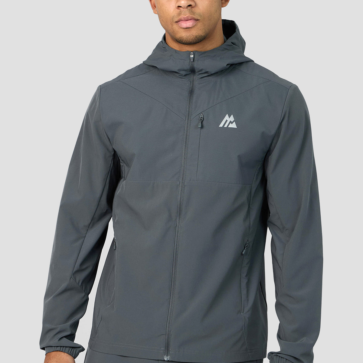 Traverse Jacket Slate Grey by Montirex | Sportswear Gymwear