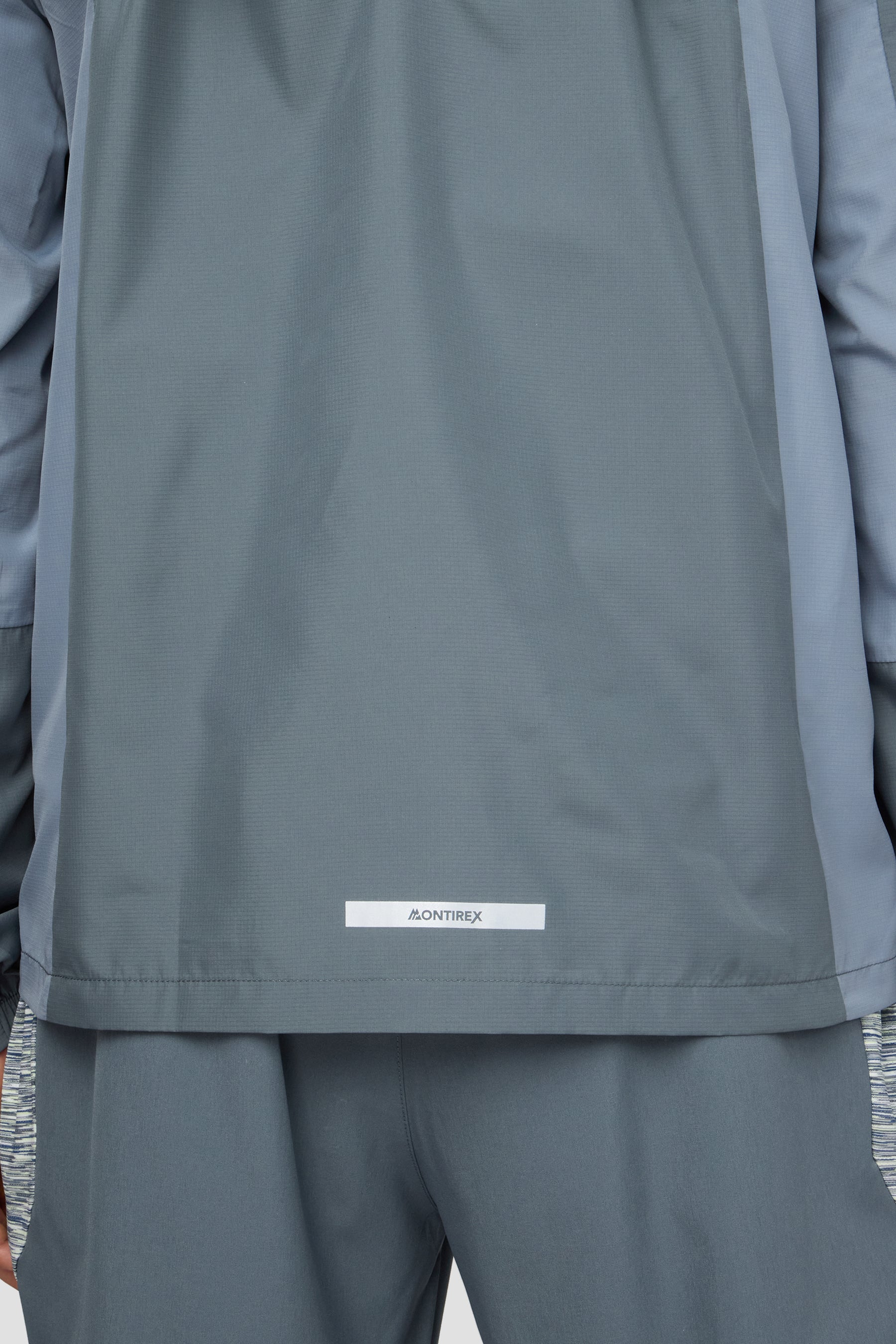 Trail Windbreaker - Grey/Green/White