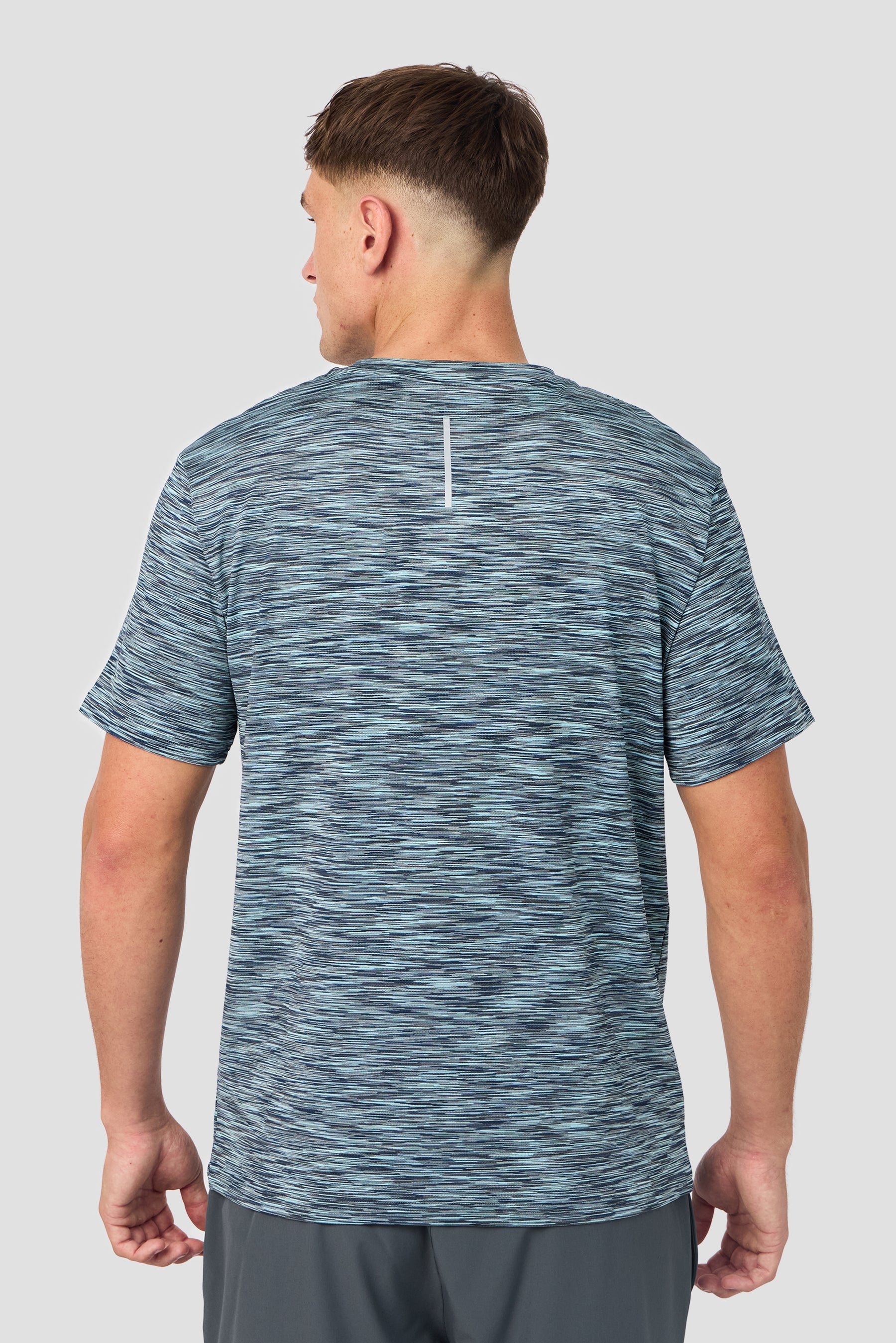 Trail T-Shirt - Grey/Blue/Navy