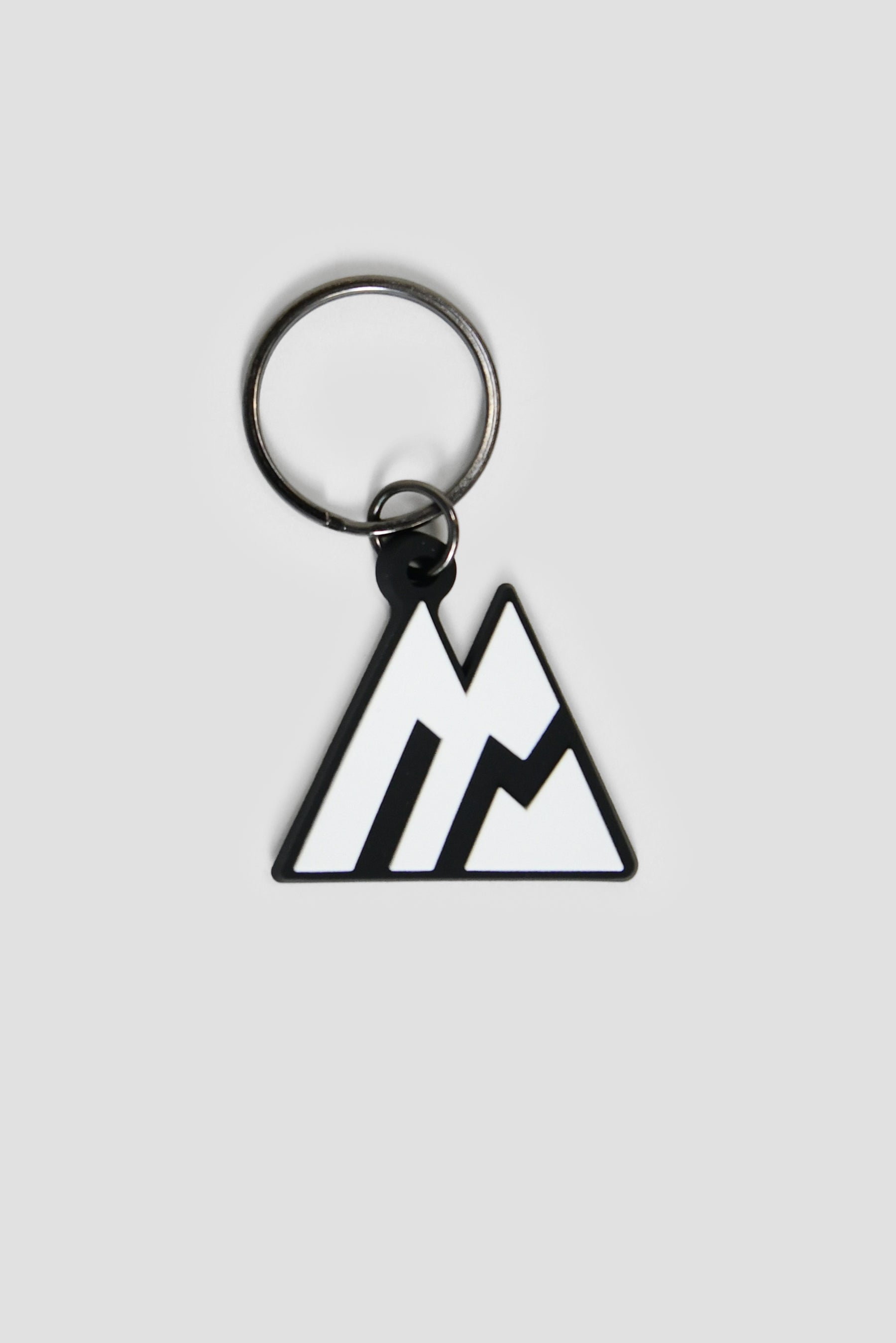 M Logo Keyring - Black/White