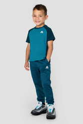 Peak T-Shirt-Saxony Blue/Legion Blue