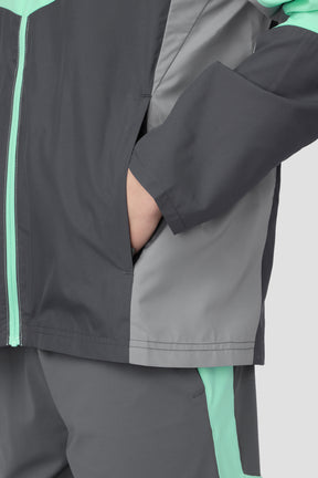 Boys Spectra Windbreaker - Duck Egg/Slate Grey/Platinum Grey