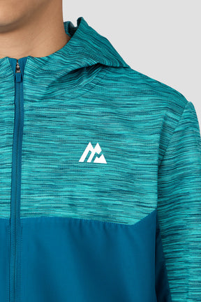 Trail 2.0 Windbreaker - Teal Multi