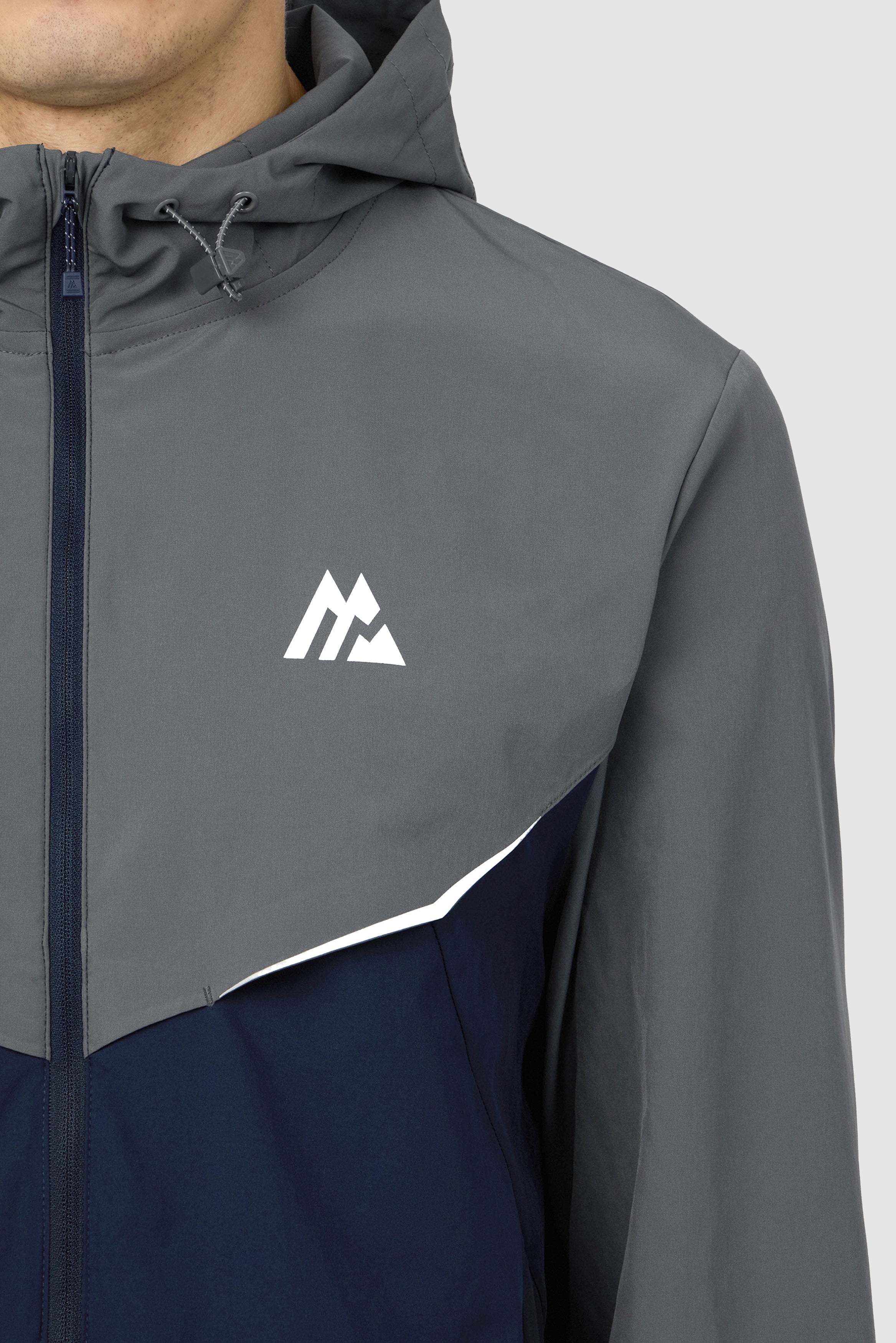 Swift Jacket Midnight Blue/Slate Grey | Montirex Sportswear Gymwear