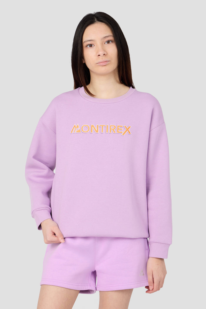 Girls Leap Sweatshirt - Lilac Breeze