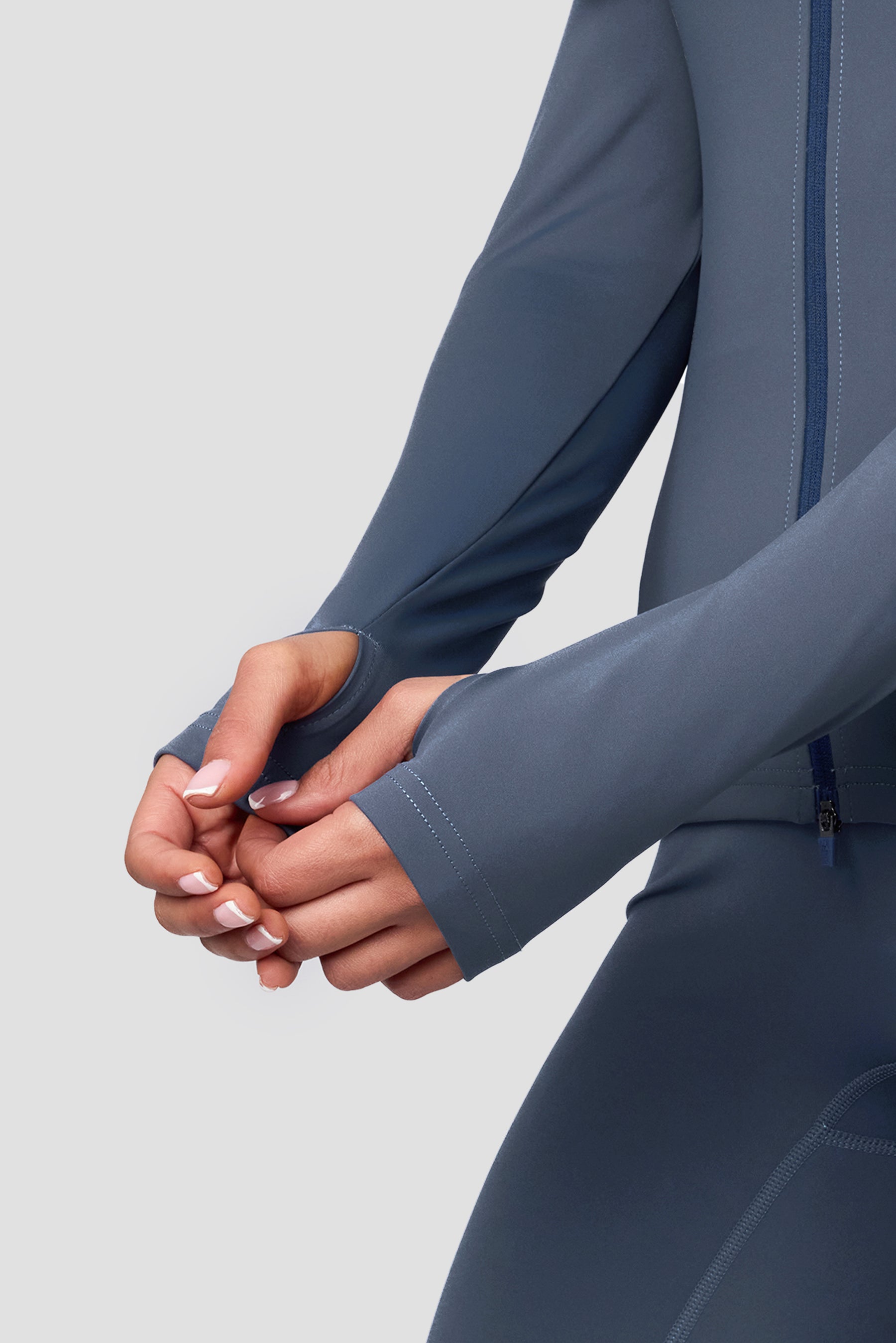 STRIDE FULL ZIP - VINTAGE INDIGO/GLACIER LAKE/ESTATE BLUE