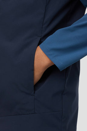 Boys MTX Run Jacket - Midnight Blue/Naval/Hazard