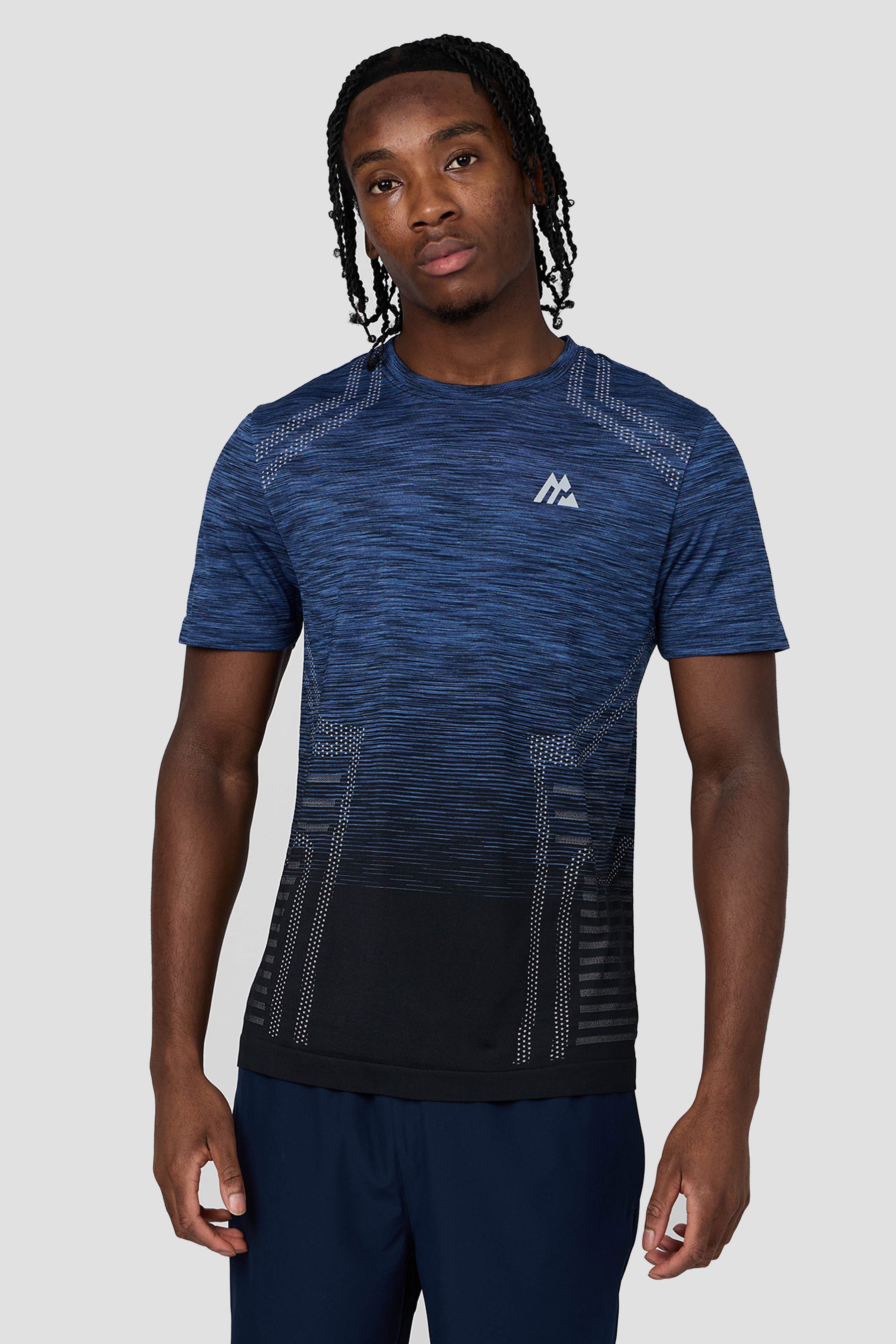 Vector Seamless T-Shirt - Charcoal Blue/Navy
