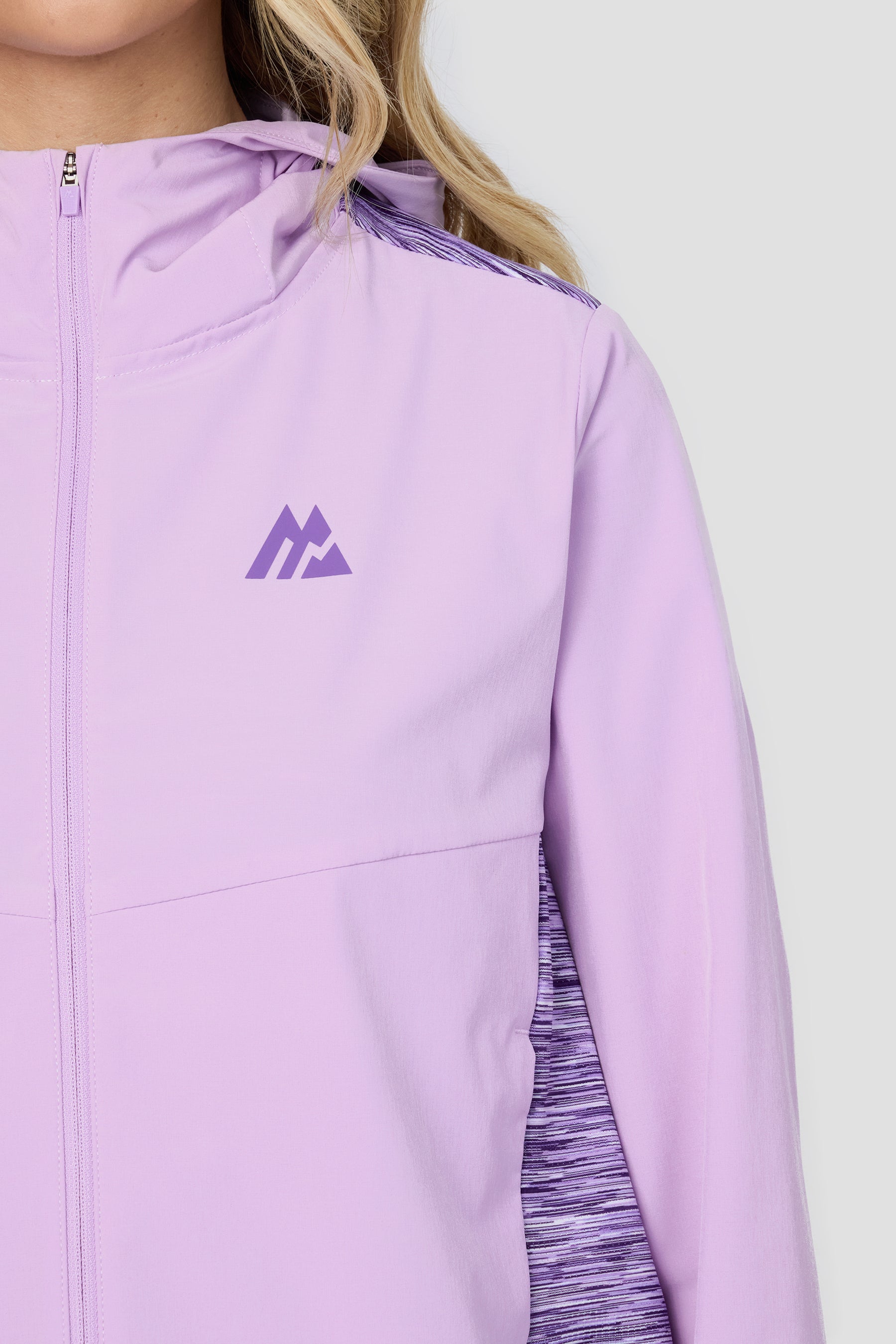 Women's Trail Windbreaker - Purple/Lilac Multi 