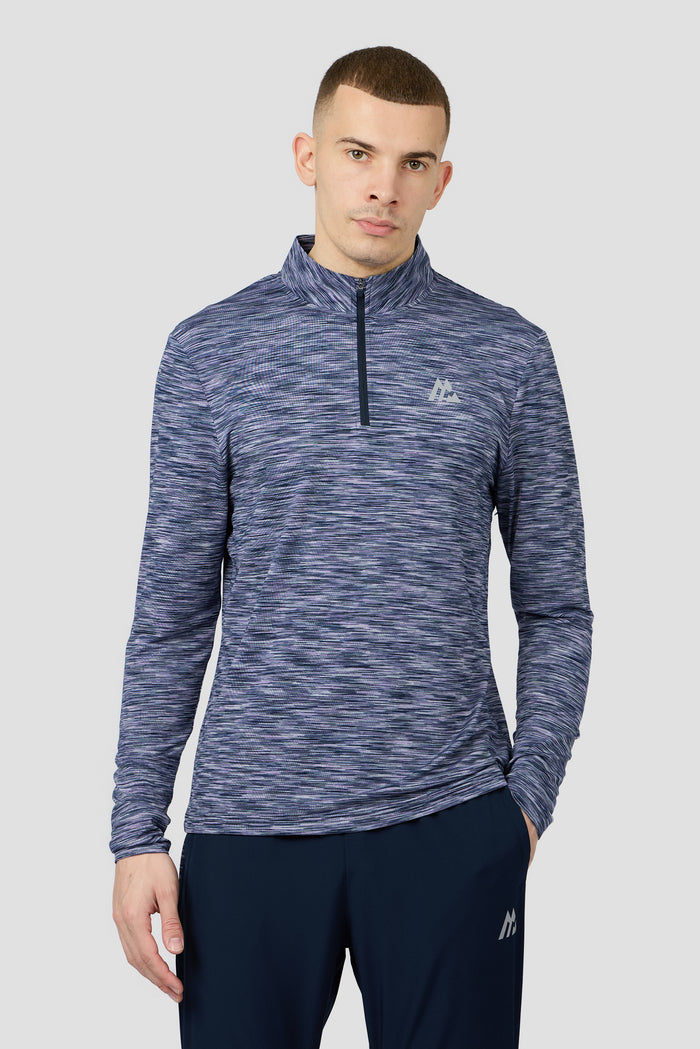 Trail 1/4 Zip - Purple Multi