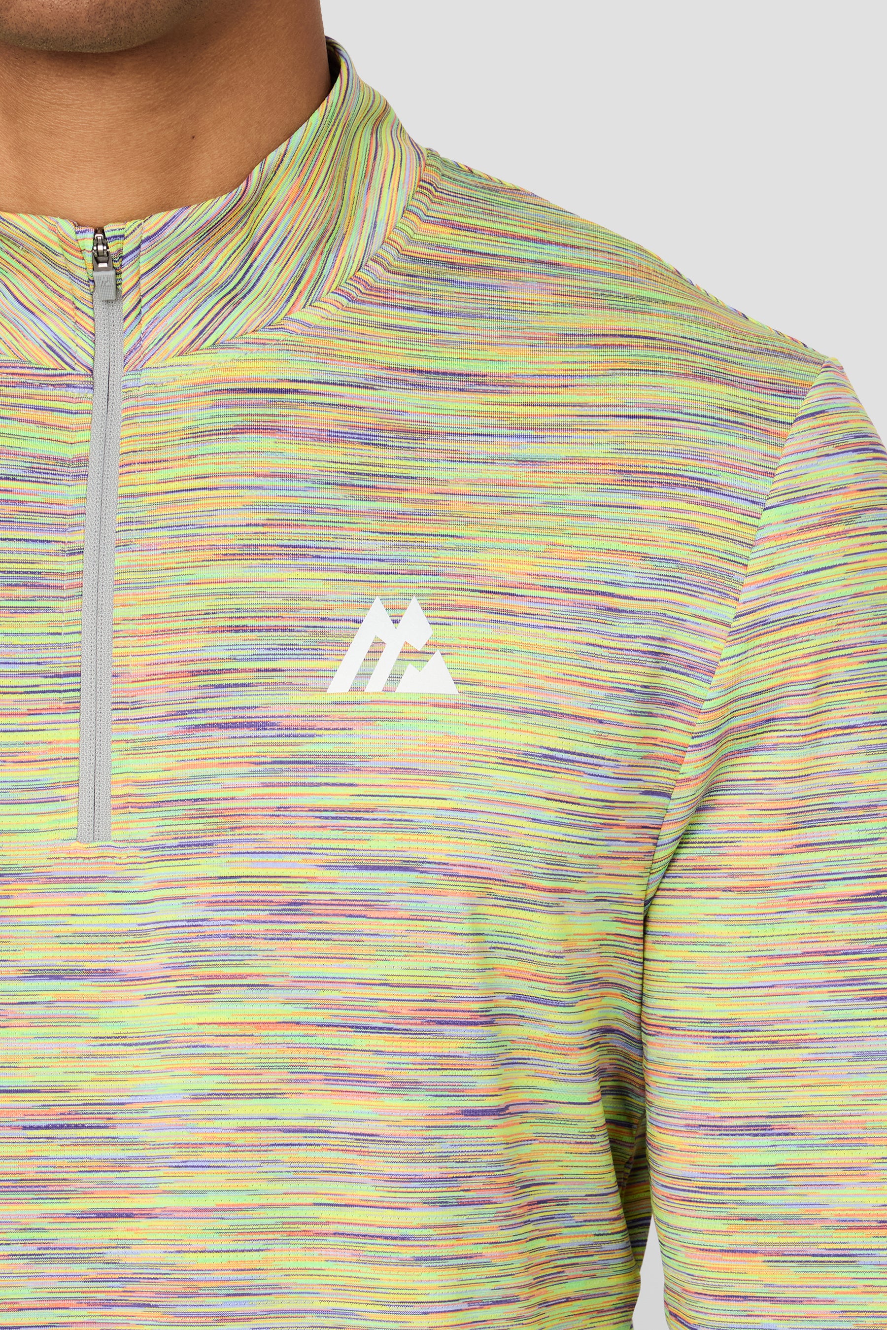Trail 1/4 Zip  - Orange/Yellow/Lilac