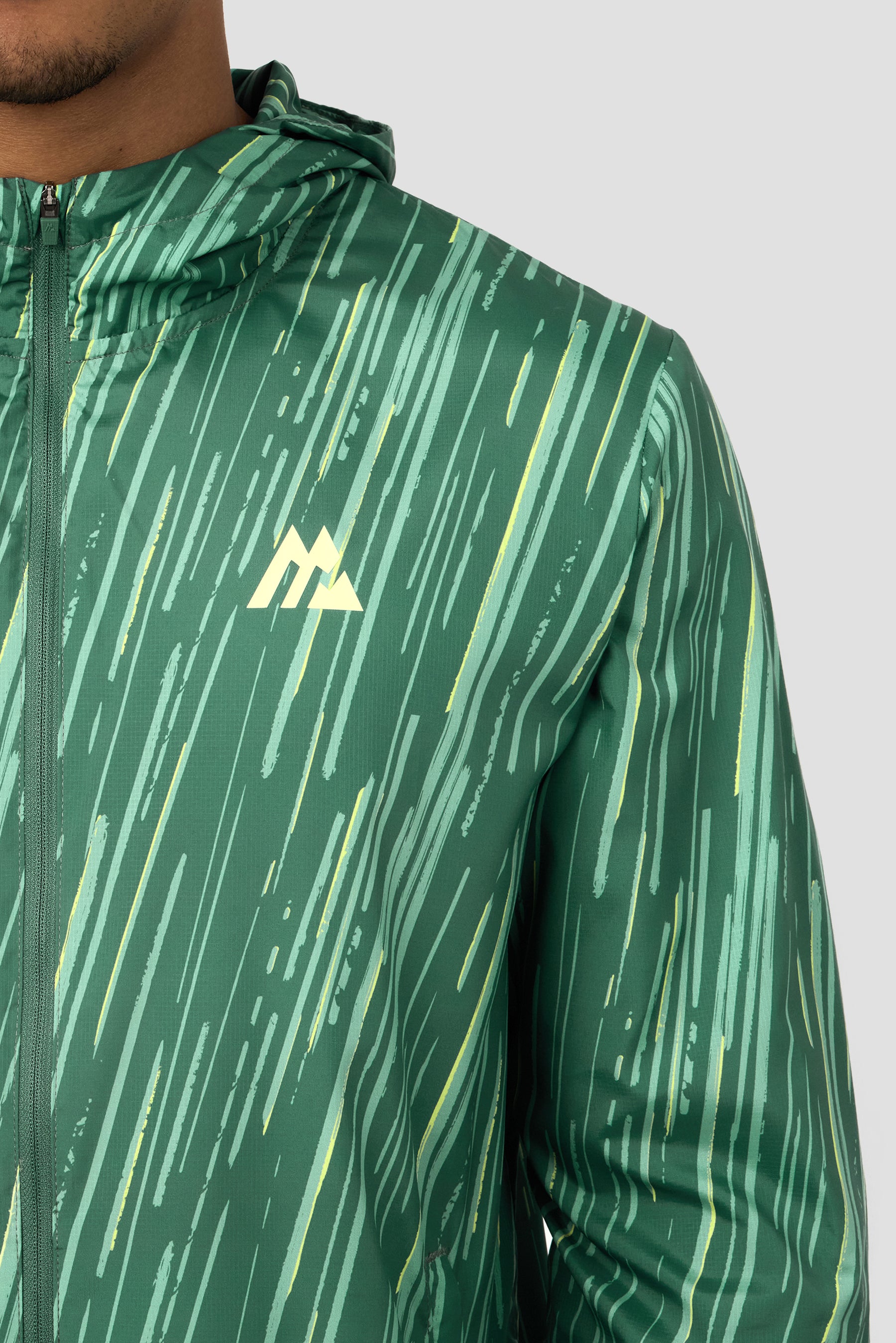 Vigour Print Windbreaker - Dolphin/Feather