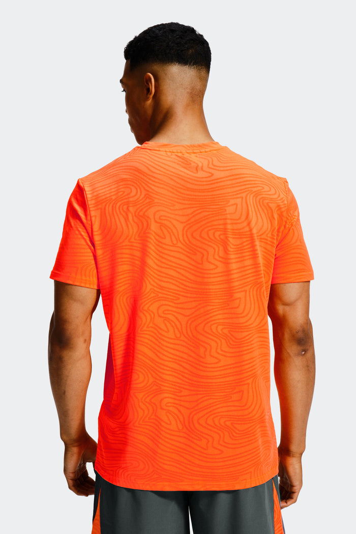 Tide T-Shirt - Fiery Orange