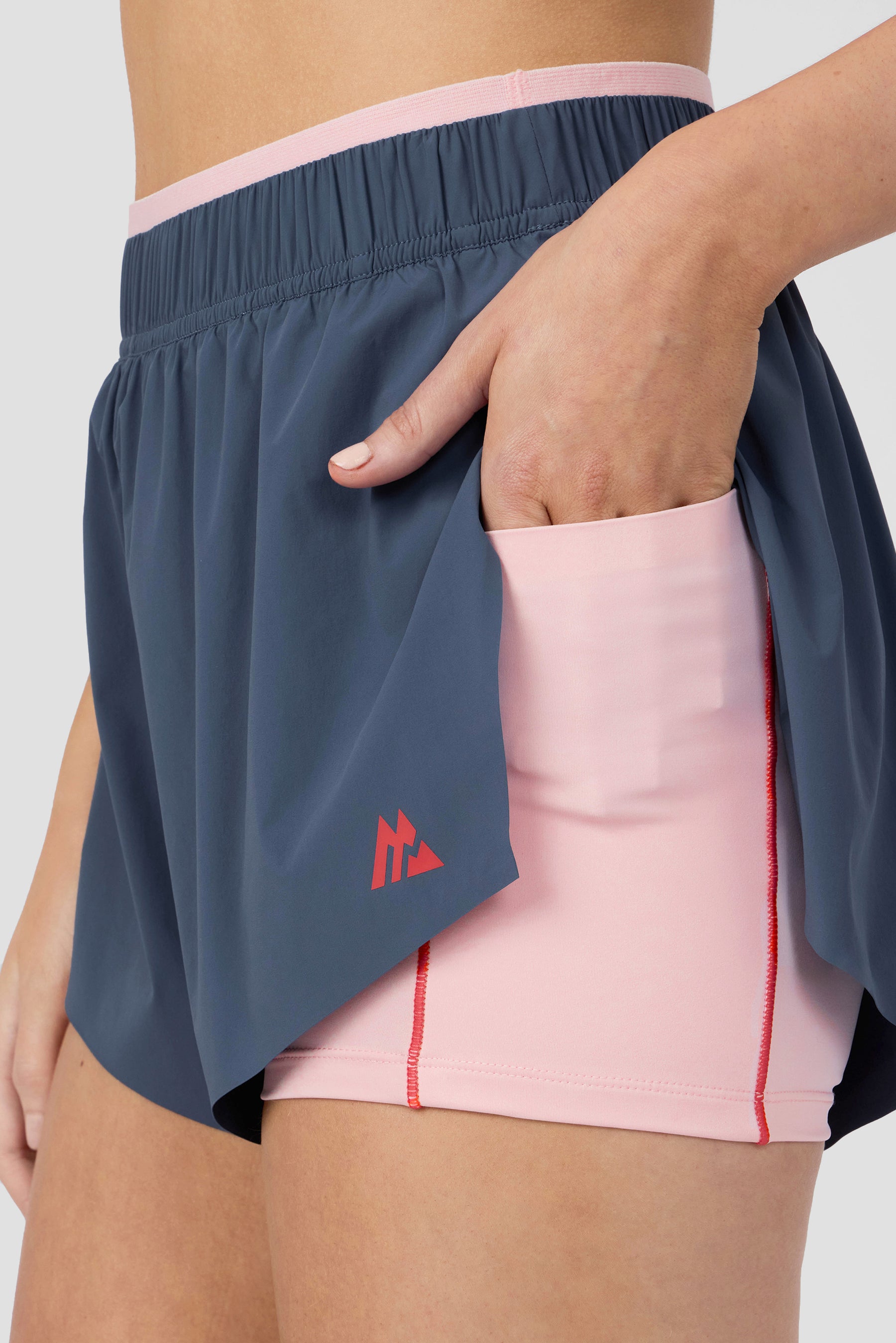MTX Run Switch Short - Greyed Indigo