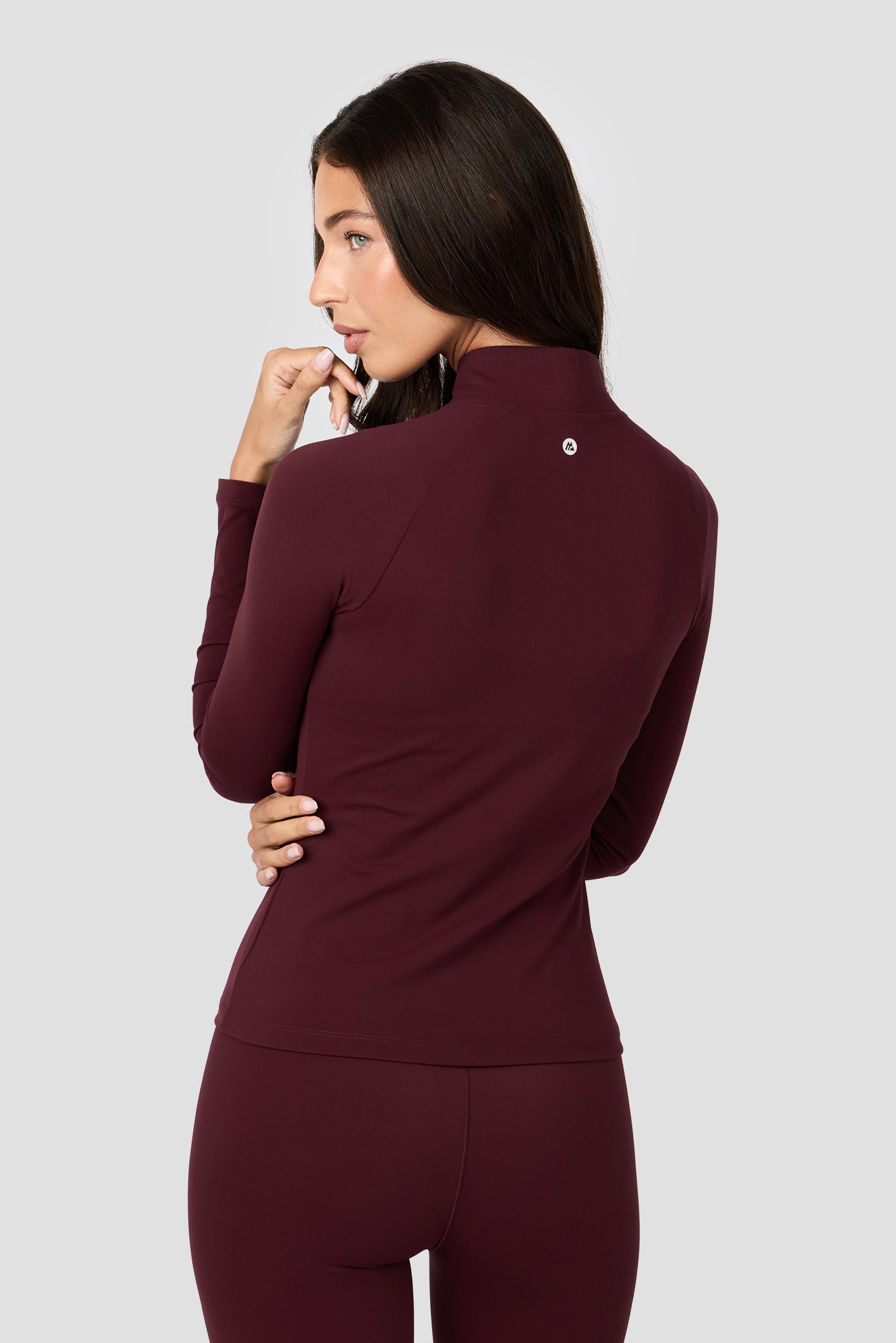 Form Full Zip - Malbec 