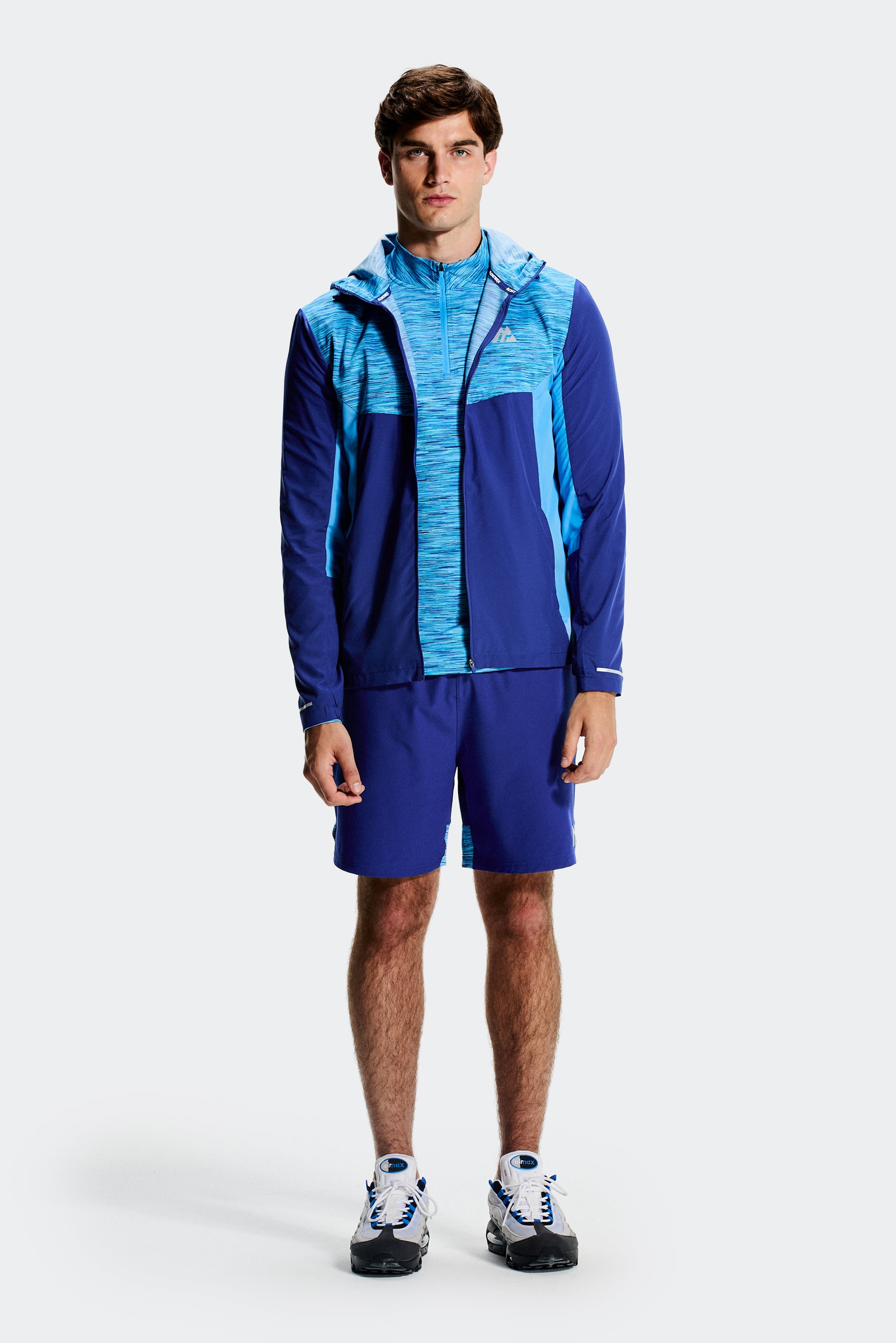 Trail 1/4 Zip - Blue Multi