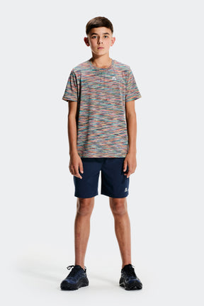 TRAIL 2.0 T-SHIRT - AGENCY/MINT BLUE/ICED TANGO/BLISSFUL BLUE/CORAL EMBER