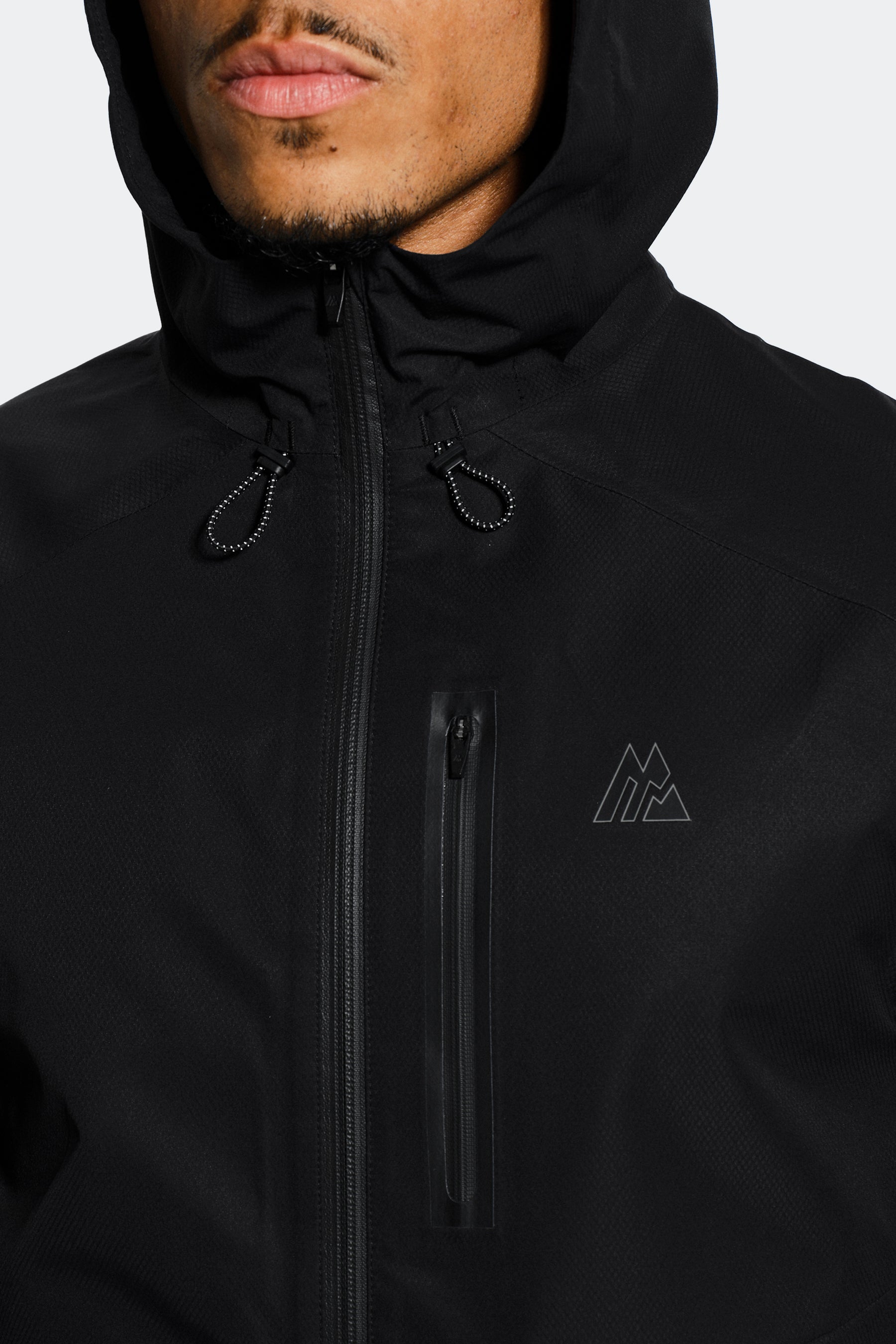 Golf Waterproof Jacket - Black/Onyx
