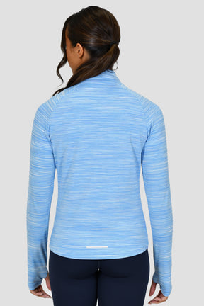 Women's Lite 1/4 Zip - Sail/Arctic Sky/White