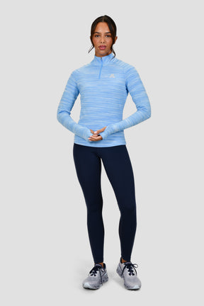 Women's Lite 1/4 Zip - Sail/Arctic Sky/White