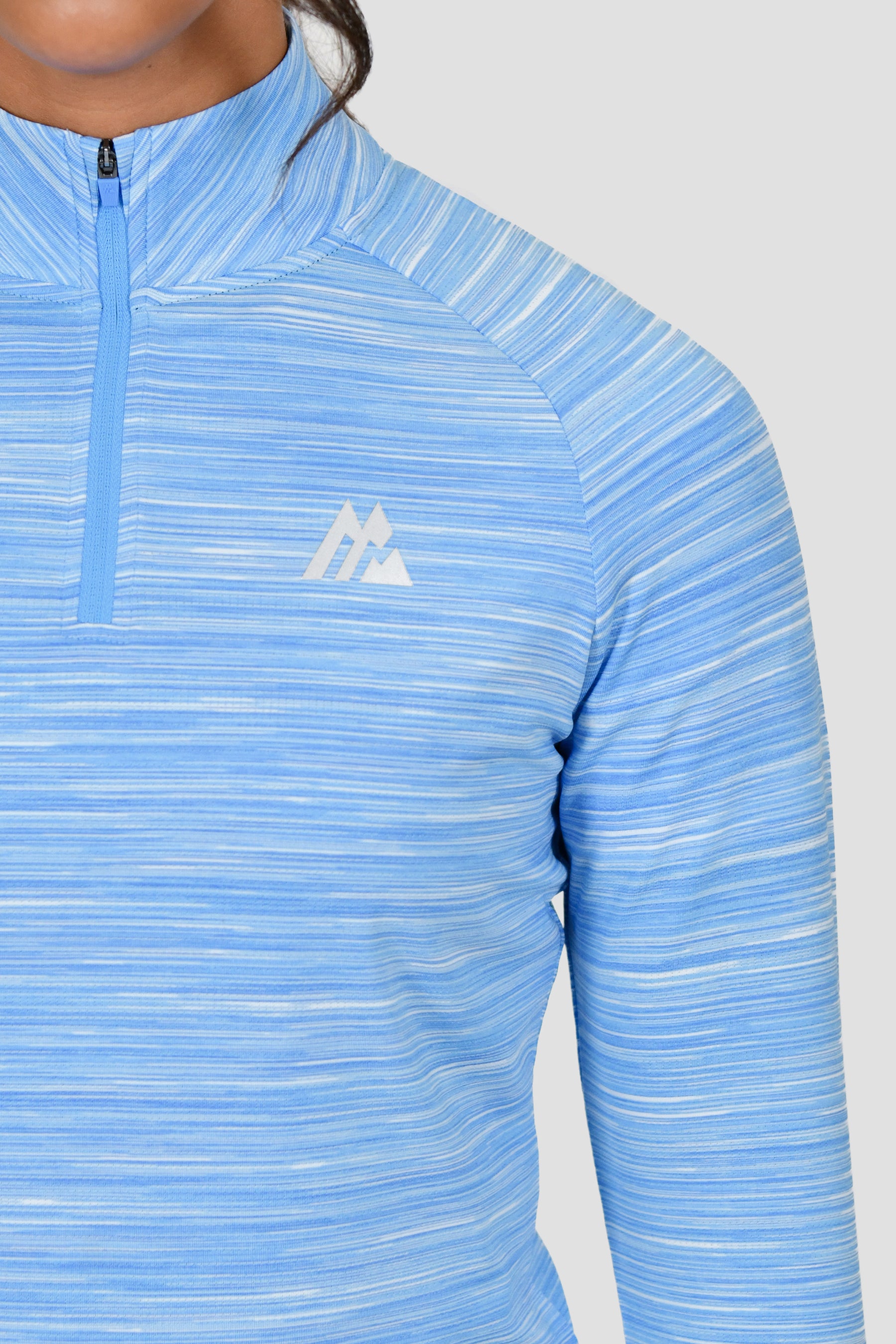 Women's Lite 1/4 Zip - Sail/Arctic Sky/White