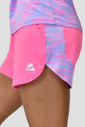 Women's Lite Panel Short - Pink/Blue Multi