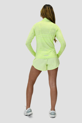 Women's Lite 1/4 Zip - Light Green Multi