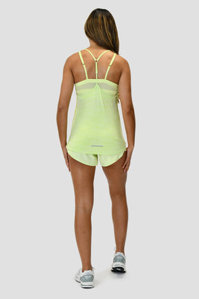 Lite Strappy Vest - Light Green Multi