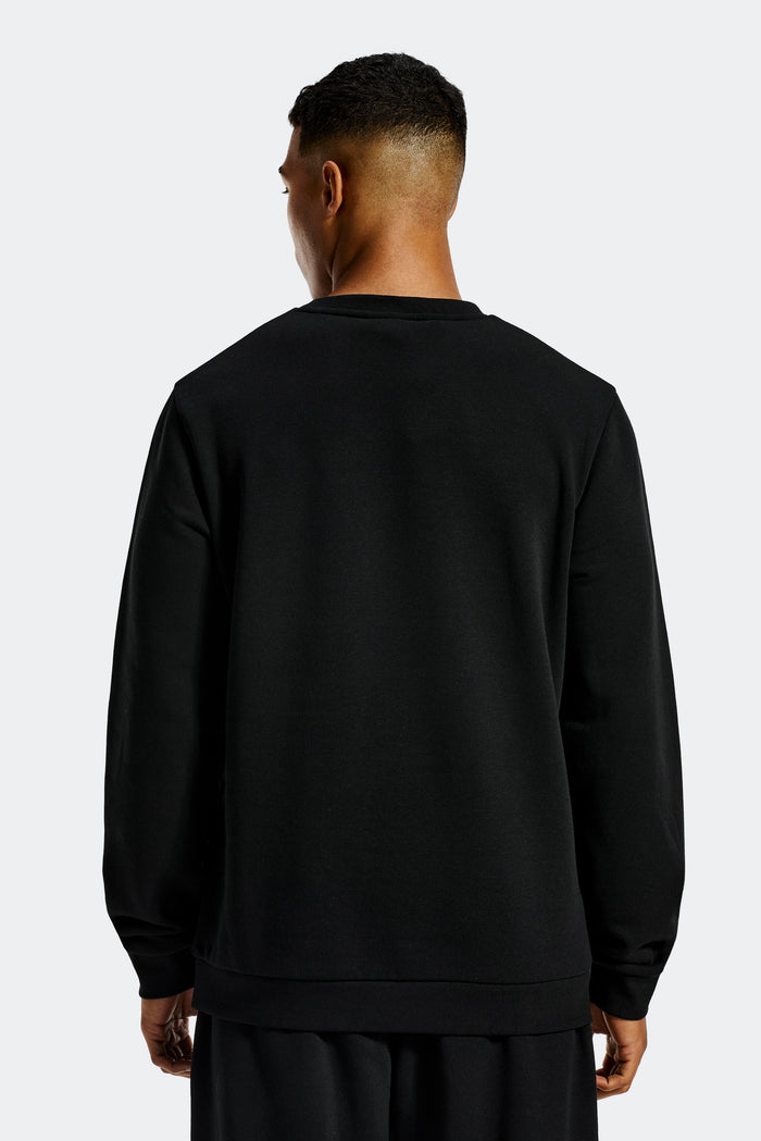 Essential Crew Neck Sweater - Black