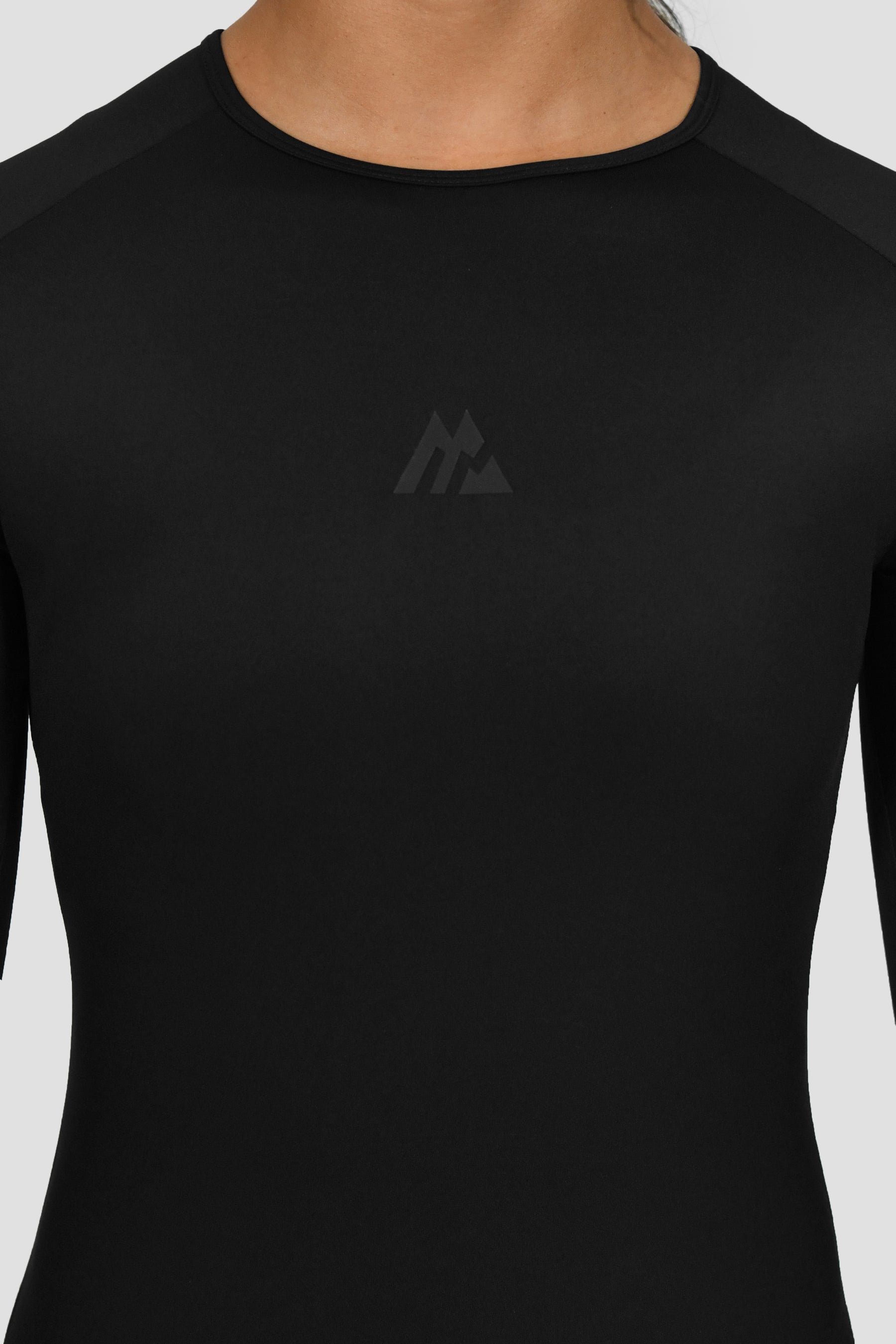 Long Sleeve Unitard - Black