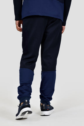 Boys Longitude Gridded Poly Jogger - Midnight Blue/Marine Blue