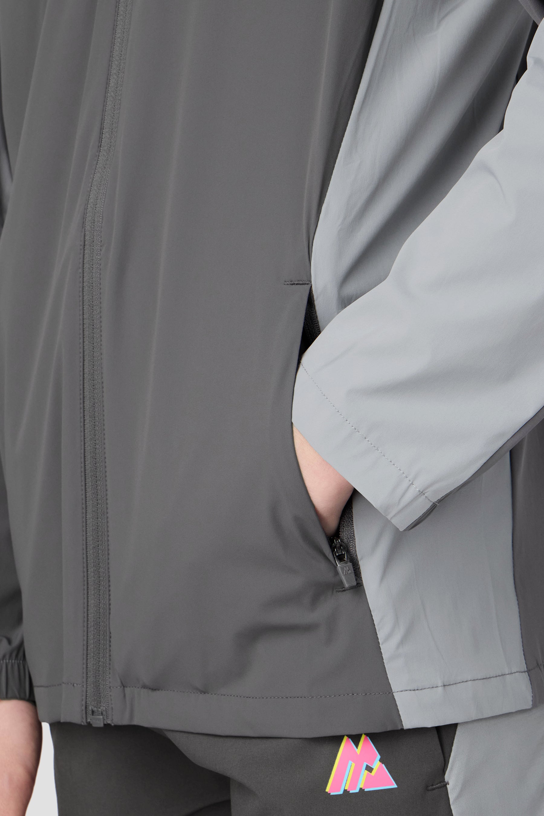 MTX Run Turbo Jacket - Cement Grey/Platinum Grey