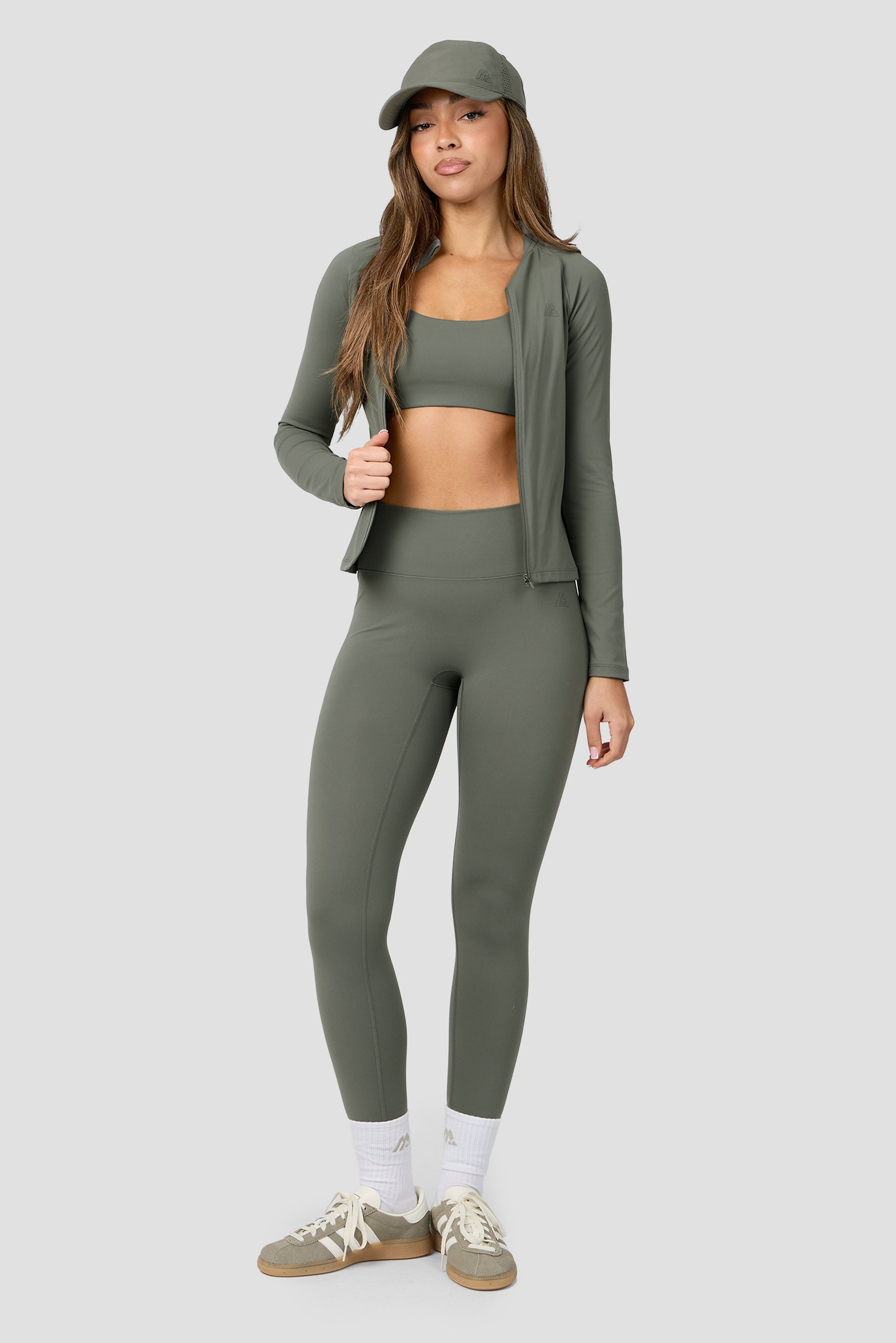 Form Full Zip - Dark Olive