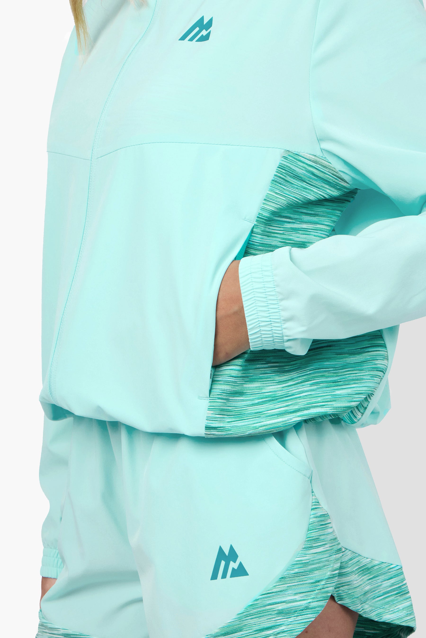 Women's Trail Windbreaker - Turquoise Multi 