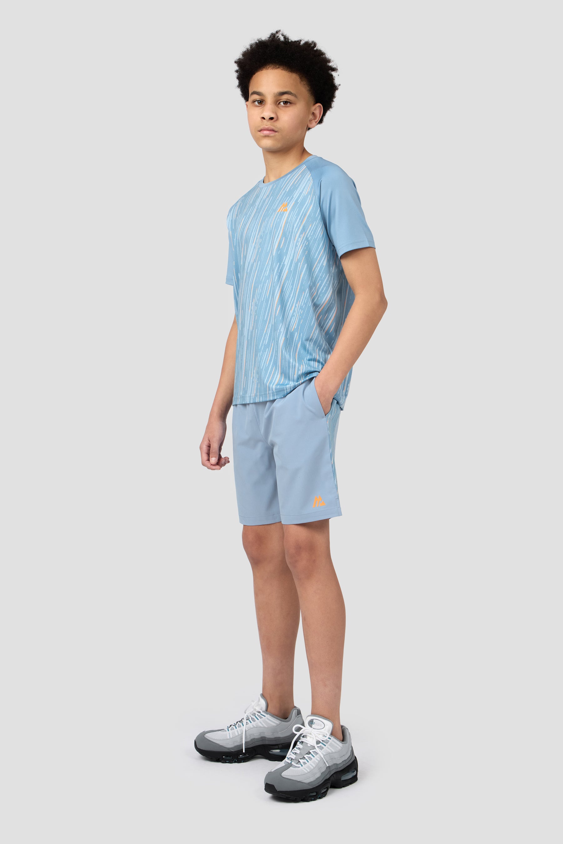 Boys Vigour Short - Cloudy Blue/Summer Mist